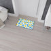 Personalized Daisy Print Non-Slip Floor Mat for Chic Home Decor