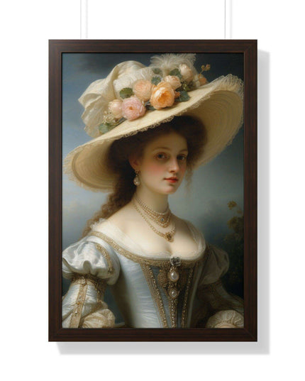 Elegant Femme Fatale: Sustainable Art Print for Stylish Home Interiors