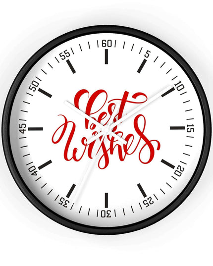 Opulent Holiday Chic Wall Clock - An Exquisite Timekeeper for Elegant Interiors