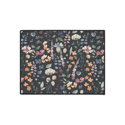 Timeless Elegance Floral Area Rug with Superior Grip - Refined Charm