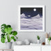 Moonlit Sky Sustainable Framed Poster