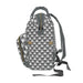 Sophisticated Geometric Diaper Backpack for Discerning Parents