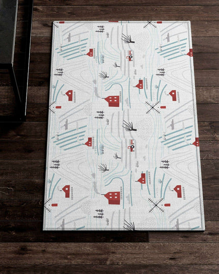 Personalized Christmas Plush Rug for Kids: Comfort and Safety Redefined