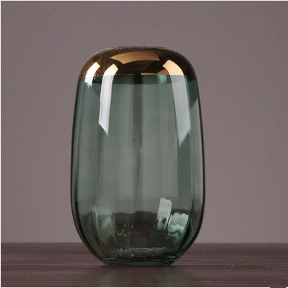 Phnom Penh Glass Vase European Blown Ornament Hanging Vase 26cm