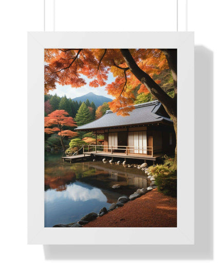 Tranquil Japanese Zen Garden Wall Art - Eco-Friendly Decor for a Serene Home