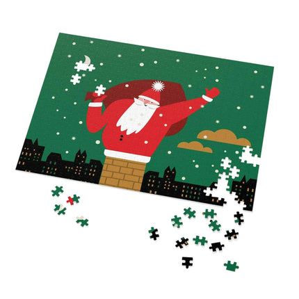 Joyful Christmas Family Puzzle Experience