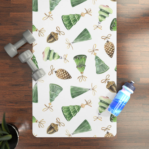 Elite Holiday Essentials Custom-Printed Rubber Yoga Mat