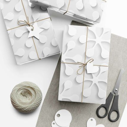 Elegant Customizable 3D Holiday Gift Wrap with Sustainable Materials