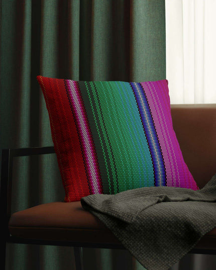 Colorful Water-Resistant Floral Outdoor Cushion Set with Hidden Zipper