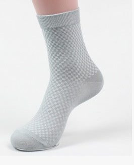 Peekaboo Studio Men's Bamboo Fiber Socks - Soft, Breathable Comfort