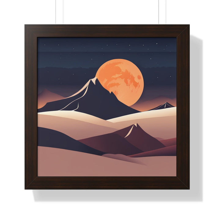 Ethereal Night Sky Framed Art Print