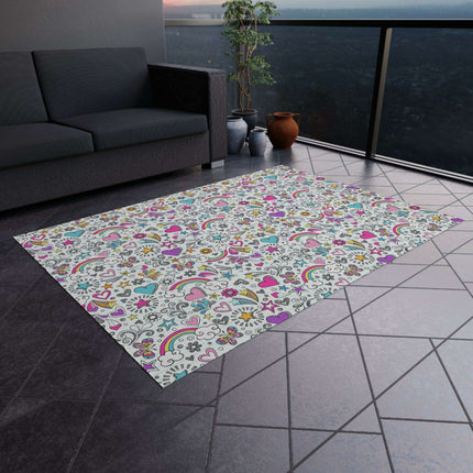 Plush Outdoor Chenille Rug - Transform Your Outdoor Oasis with Luxury