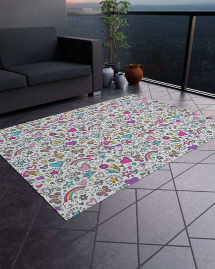 Plush Outdoor Chenille Rug - Transform Your Outdoor Oasis with Luxury