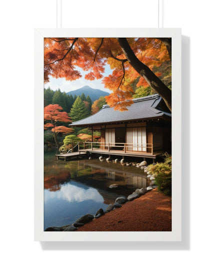 Tranquil Japanese Zen Garden Wall Art - Eco-Friendly Decor for a Serene Home