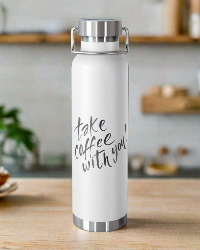 Travel Companion: 22oz Copper Insulated Hydration Bottle