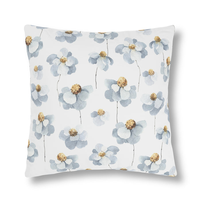 Floral Stain-Free and Waterproof Outdoor Floral Pillows with Concealed Zipper