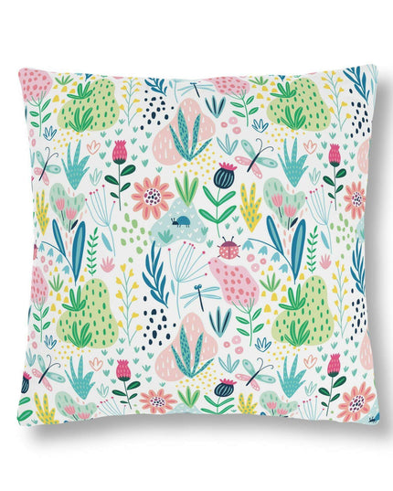Vibrant Weather-Resistant Floral Garden Cushions - Très Bébé Collection