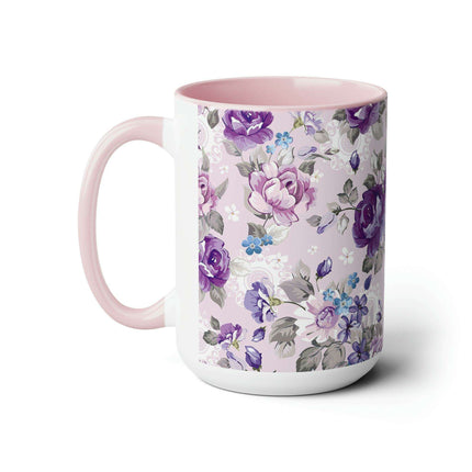 Elegant Duo: Maison Two-Tone Ceramic Coffee Cups