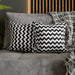 Chevron Print 2in1 Cushion Cover - Luxurious Home Decor Accent