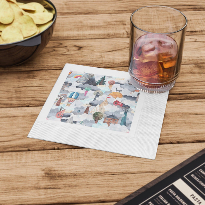 Elegant White Coined Napkins: Enhance Your Events with Timeless Sophistication