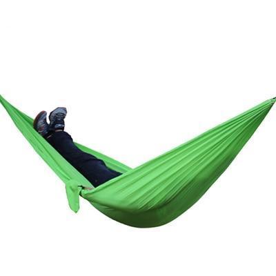 Portable Nylon Parachute Hammock for Backpacking — One Person, 150 kg