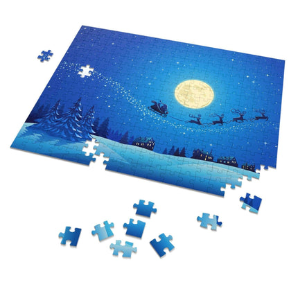 Customizable Family Jigsaw Puzzle Set in Stylish Metal Tin - Made in the USA for Quality Time