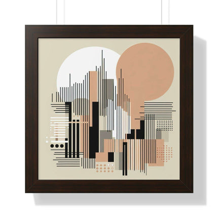 Sustainable Elegance: Framed Vertical Art Prints by Maison d'Elite