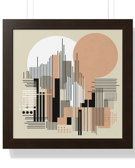 Sustainable Elegance: Framed Vertical Art Prints by Maison d'Elite