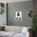 Sleek Personalized Silk Poster for Custom Art Display in Interior Spaces