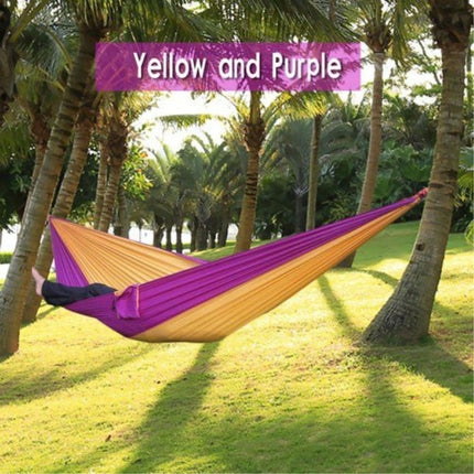 Portable Nylon Parachute Hammock for Backpacking — One Person, 150 kg