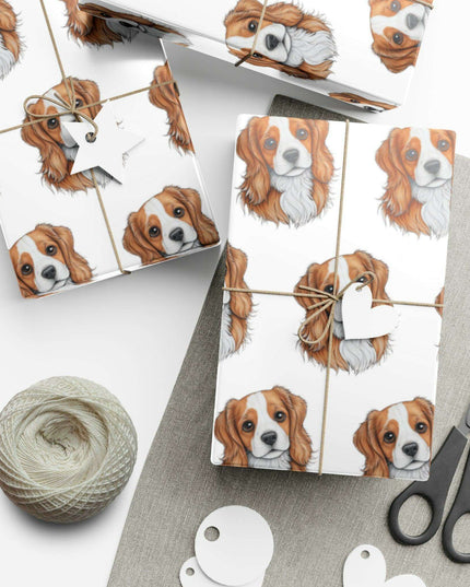 Elegant Puppy-Inspired Gift Wrap Set - Elevate Your Gifting Experience