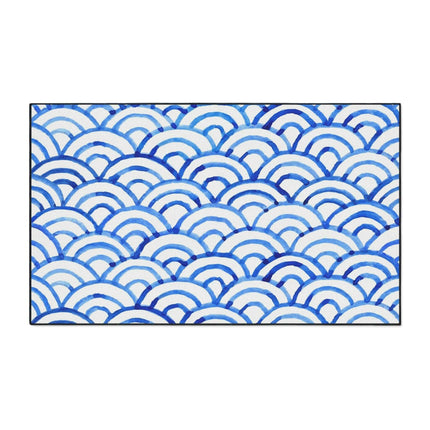 Vintage Fish Scale Personalized Area Mat - Stylish and Reliable