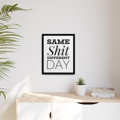 Sophisticated Black Frame Matte Canvas Print Set with Eco-friendly Materials