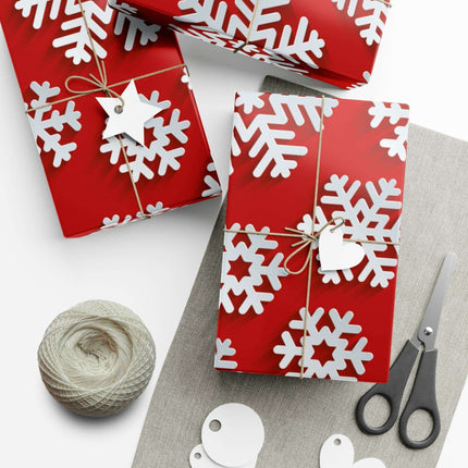 Elegant Customizable 3D Christmas Gift Wrap Set with Matte & Satin Finishes by Maison d'Elite
