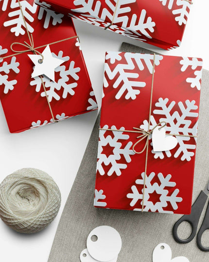 Elegant Customizable 3D Christmas Gift Wrap Set with Matte & Satin Finishes by Maison d'Elite