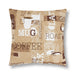 Water-Resistant Outdoor Flower Cushions Bundle with Concealed Zipper - Tough and Spill-Proof