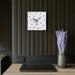 Acrylic Wall Clocks - Stylish Timepieces with Vibrant Prints and Keyhole Hanging Slot