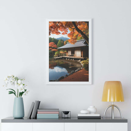 Tranquil Japanese Zen Garden Wall Art - Eco-Friendly Decor for a Serene Home