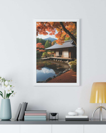 Tranquil Japanese Zen Garden Wall Art - Eco-Friendly Decor for a Serene Home