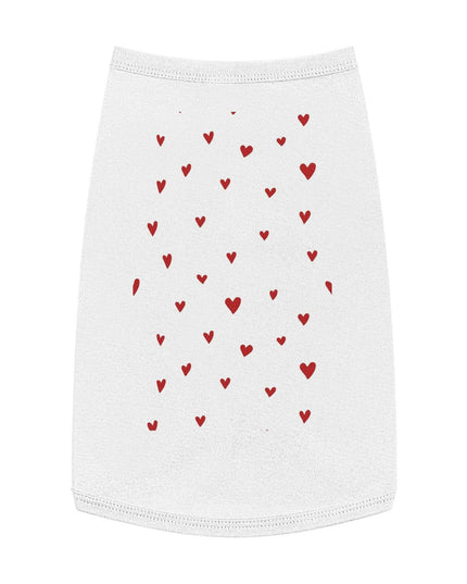 Valentine's Day Love Tank for Dogs - Stylish Pet Wear by Maison d'Elite