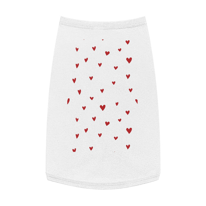 Lovely Valentine's Day Pet Tank by Maison d'Elite - Premium USA-Made Love Tank Top for Dogs