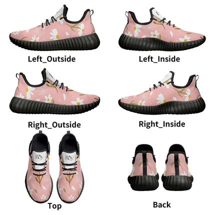 Knit Mesh Comfort Sneakers with Cushioned EVA Soles