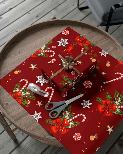 Elegant 3D Holiday Gift Wrapping Paper Set - Artfully Made in the USA