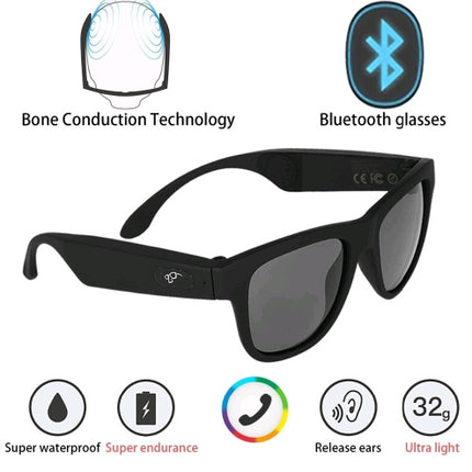 Bone Conduction Bluetooth Sunglasses with Open-Ear Audio & Touch Controls | Très Elite