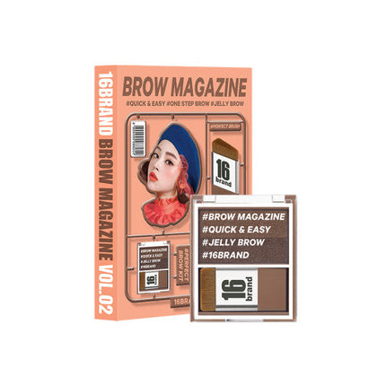 16BRAND 16 Brow Magazine Eyebrow (3colors) - Très Elite