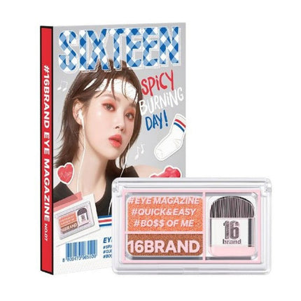 16BRAND Sixteen Eye Magazine (7colors). Eye Shadows 16brand-sixteen-eye-magazine-7colors Beauty & Personal Care›Makeup›Eyes›Eyeshadow