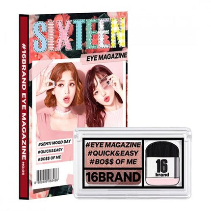 16BRAND Sixteen Eye Magazine (7colors). Eye Shadows 16brand-sixteen-eye-magazine-7colors Beauty & Personal Care›Makeup›Eyes›Eyeshadow