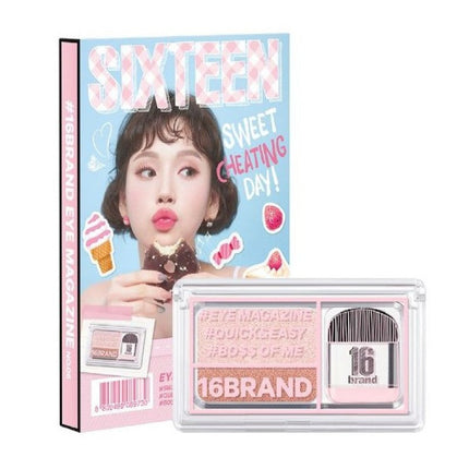 16BRAND Sixteen Eye Magazine (7colors). Eye Shadows 16brand-sixteen-eye-magazine-7colors Beauty & Personal Care›Makeup›Eyes›Eyeshadow