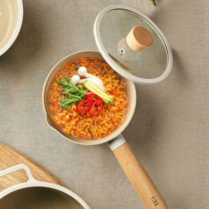 16cm NeoFlam Fika Induction Milk Pan - Versatile Kitchen Essential for Hassle-Free Cooking - Très Elite