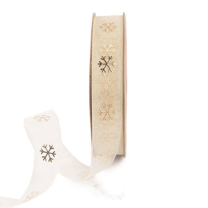 Bronzing Organza Ribbon – Gift & Cake Box Packaging, 15 Designs